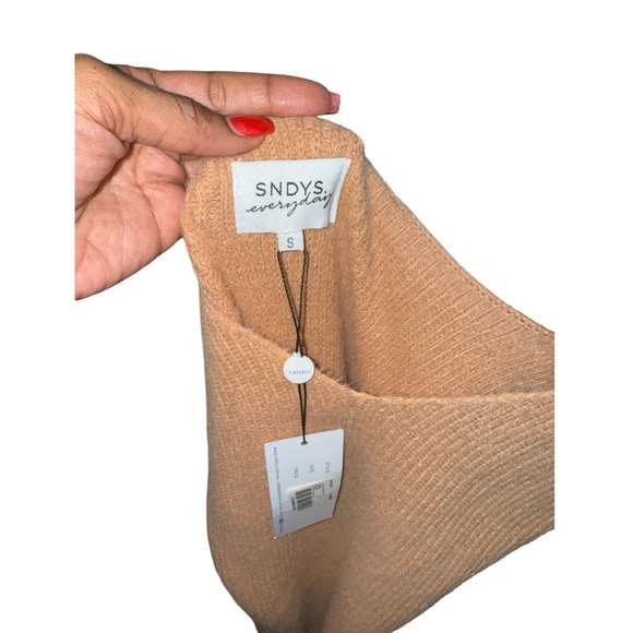 SNDYS Fur Baby Dress Caramel - Picture 3 of 3